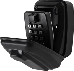 Caja fuerte de pared para llaves RENEW FORCE con cerradura de código negra