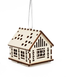 Encanto de la madera: casita mediana Koliba