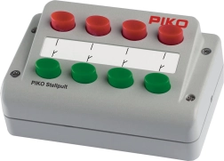 Panel de control analógico Piko rojo-verde