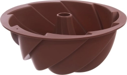 Molde de silicona para bizcocho tipo bundt con chimenea, flor 23,5 cm