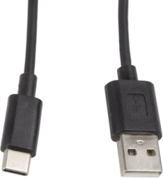Cable USB-C a USB-A 1 m negro