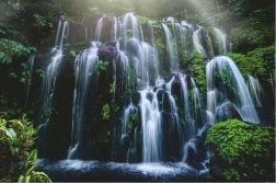 Puzzle Ravensburger Waterfall Retreat Bali 3000 piezas
