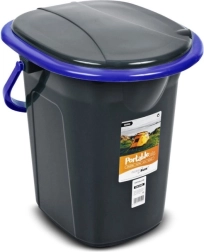 Inodoro portátil GreenBlue negro y granate