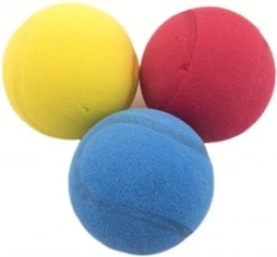 Pelota de espuma para soft tenis 7 cm