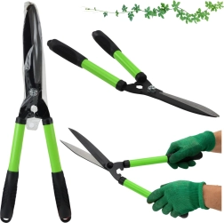 Tijeras manuales para setos de 53 cm con funda