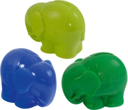 Hucha de plástico elefante