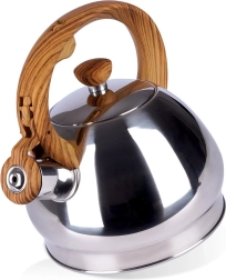 Hervidor de acero inoxidable con silbato 1,5 l
