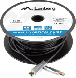 Cable HDMI óptico 50 m Lanberg