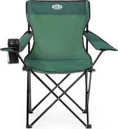 Silla de camping plegable NILS CAMP, verde