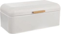 Panera metálica WHITELINE blanca 42 × 24 × 16,5 cm