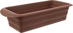 Molde de silicona para pan marrón 29 cm