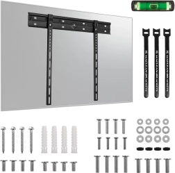 Soporte de pared ultraplano para TV Maclean MC-123, VESA 600 × 400, 80 kg