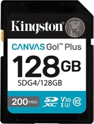 Tarjeta de memoria SD 128 GB Kingston Canvas Go Plus