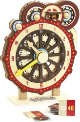 Reloj didáctico de madera Vilac