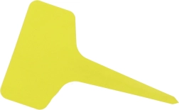 Etiquetas y placas para identificar plantas - set de 10 uds - amarillas