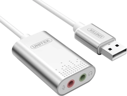 Tarjeta de sonido USB estéreo Unitek