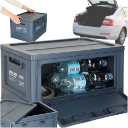 Caja de camping - caja plegable 25 l azul