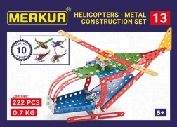 Set de construcción Helicóptero de MERKUR - 10 modelos