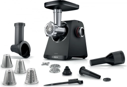 Picadora de carne MultiPower Serie 4, 1900 W, negra