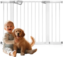 Milly Mally barrera de seguridad para escaleras Guardy 118 white