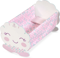 Cuna de madera para muñecas con accesorios OCEAN FANTASY