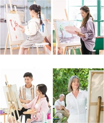 Pintura por números con marco 30 × 40 cm – pavo real colorido