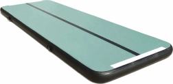 Colchoneta gimnástica hinchable Air Track con bomba, verde