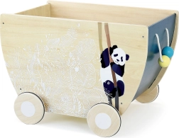 Carrito de madera Vilac Canopée con ruedas de goma