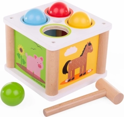 Bigjigs Baby martillo de madera Granja