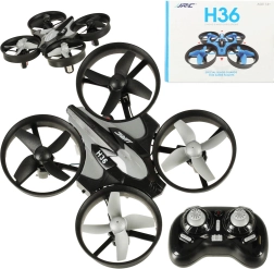 Dron mini JJRC H36 2.4GHz 4CH con estabilización de 6 ejes – negro