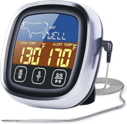 Termómetro de cocina digital Renew Force con sonda y temporizador