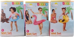 Flotador infantil inflable con animalitos 66–72 cm