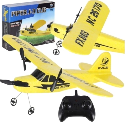 Avión RC PIPER FX803 con control remoto, batería 150 mAh