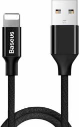 Cable Lightning Baseus Yiven 120 cm - negro