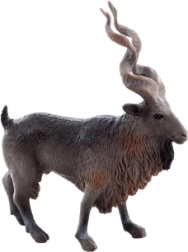 Figura de cabra markhor – modelo realista para niños y coleccionistas