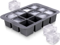 Molde de silicona para cubitos de hielo 19,5 × 14 × 4 cm