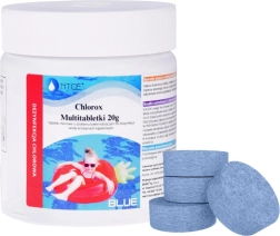 Multitabletas de cloro 20 g para piscinas 0,5 kg