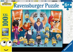 Puzzle Ravensburger Minions 2: El origen de Gru de 100 piezas
