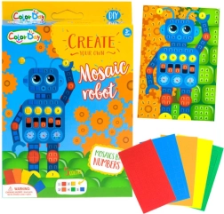 Mosaico creativo de espuma – set artístico autoadhesivo – Mosaico