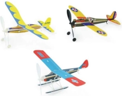 VILAC kit de construcción de avión con hélice de cuerda – verde