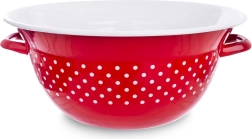 Cuenco de cocina esmaltado con lunares Tečka, 26 cm, 2,5 l