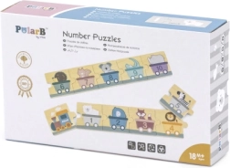 Puzle de madera con números PolarB Montessori