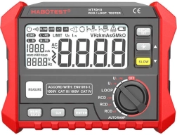 Tester digital de resistencia y RCD Habotest HT5910
