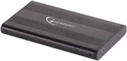 Carcasa de aluminio negra para HDD 2.5'' SATA