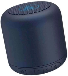 Altavoz Bluetooth portátil Drum azul