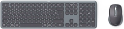 Teclado y ratón inalámbricos Hama en negro y gris