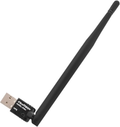 Adaptador USB Wi‑Fi con antena integrada Qoltec
