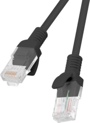 Cable patch Cat6 UTP 0,5 m – negro
