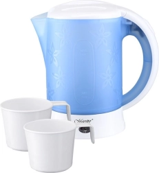 Hervidor de viaje con 2 tazas 0,6 l 600 W