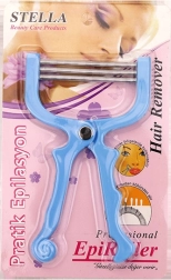 Epilador facial manual - azul